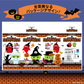 丸富製紙 ガチャピン・ムック ハロウィン トイレットペーパー スイーツの香り 再生紙100% ダブル25m 12ロールＸ8パック