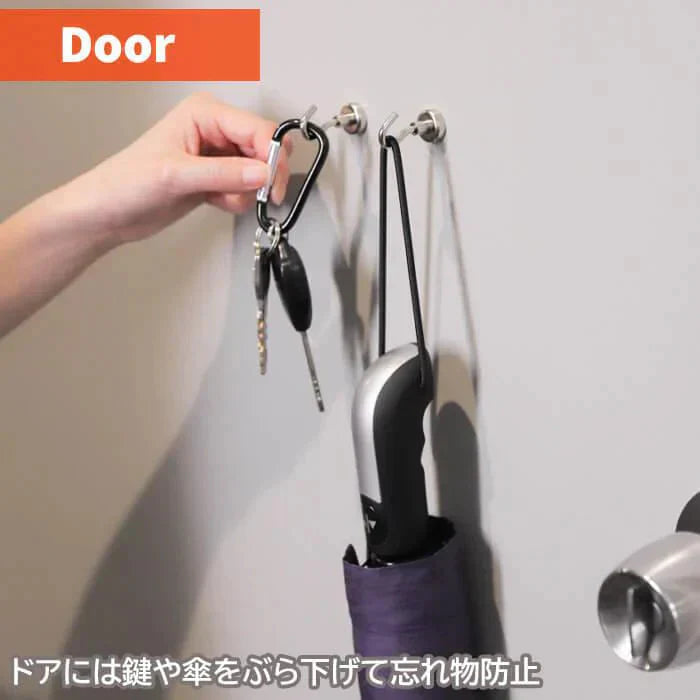 【予約商品・発送時期は商品説明に記載】マグネットフック 強力 5個セット おしゃれ 壁面装飾 引っ掛け マグネット 磁石 超強力 壁掛け フック ネオジム オフィス 収納 ラック お風呂 キッチン 吊り下げ ネオジム磁石 ネオジウム 磁石 冷蔵庫 送料無料 ギフト プレゼント