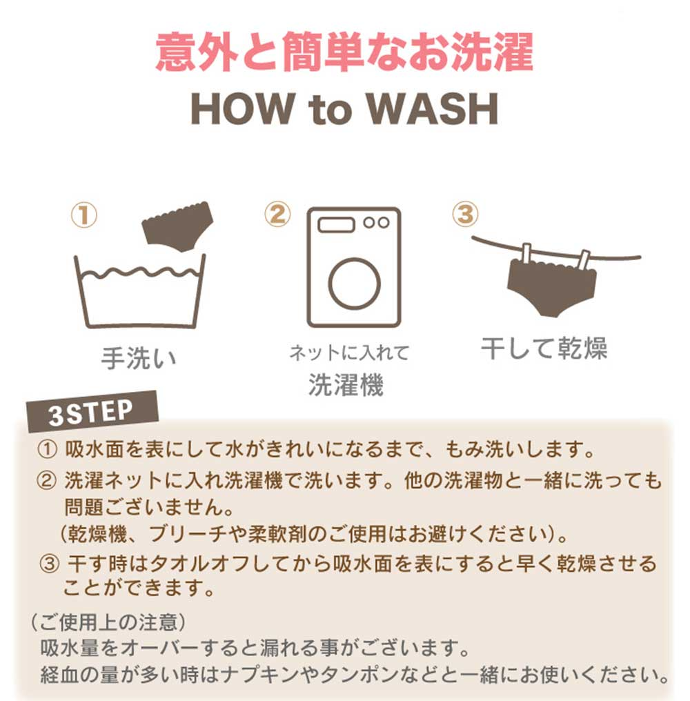 【CLASSY.雑誌掲載】＼ Mサイズ ／1枚 吸水ショーツ 生理用ショーツ 漏れないショーツ 吸水ショーツ 生理用ショーツ 洗濯可能 吸水シート 4層構造 漏れない 生理用ショーツ 多い日 夜用 ブラック パンツ 肌着 コットン素材 産後 尿漏れ 優しい肌触り ショーツ レディース