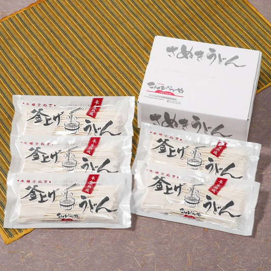 本場讃岐うどん 包丁極太切りうどん 10人前 つゆ無し