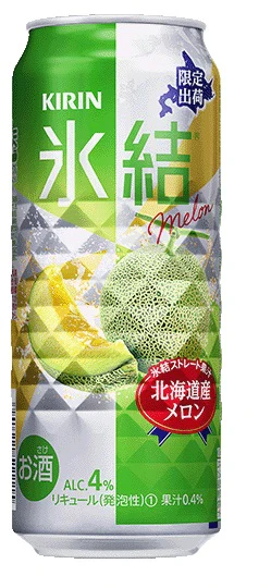 キリン 氷結 北海道産メロン 500ml×24本 【ご注文は2ケースまで同梱可能です】