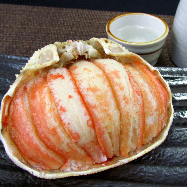 北海道名産品 かに ずわい甲羅盛り（特盛り）130ｇ×2個入り 【お届け不可地域：沖縄・離島】