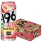 サントリー -196 無糖 桃スパークリング 500ml×1ケース/24本