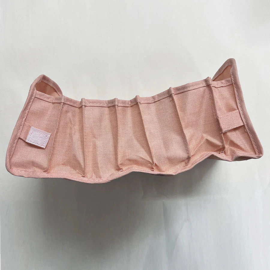 下着収納 引き出し 7マス　靴下ケース 仕切り付き 7マス仕切り収納 下着 収納 整理 収納ケース 衣類収納　靴下 パンツ ハンカチ タオルハンカチ インナーウエア収納 おしゃれ シンプル 折りたたみメッシュ ベージュ グレー