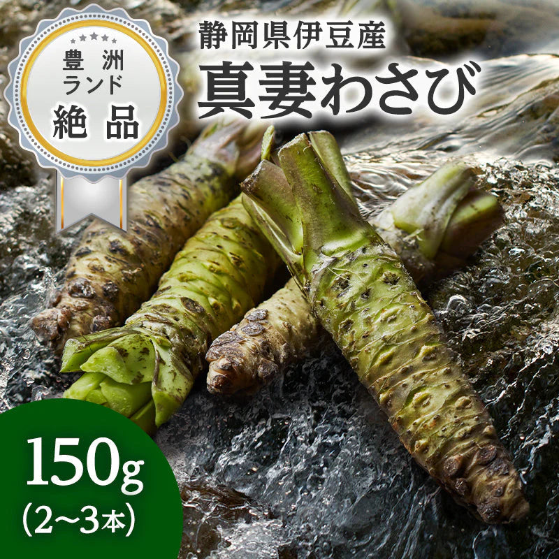 【豊洲市場直送】静岡県産 本わさび 約200g
