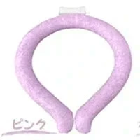 【子供 ピンク 送料無料】ネッククーラー 即冷却 子供 クールリング アイスリング 18℃ 自然凍結 1個 スマートアイス ネックバンド 温度でひんやりキープ 繰り返し 暑さ対策 スマートアイス 冷却グッズ 首 冷却 電池なし
