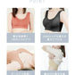 【Lサイズ】【ダスティブルー】ナイトブラ 育乳 ノンワイヤー 脇高 大きいサイズ マタニティブラ 小胸 バストケア 昼夜兼用 産後 夜用 無地 痛くない 谷間 補正下着 24時間 MODE：FIT モードフィット