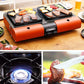 Iwatani イワタニ バーベキューコンロ グリルスター CB-SBG-2 スタンドBBQグリル 2口コンロ 折りたたみスタンド キャンプ アウトドア カセットガス式小型バーナー 岩谷【送料無料】