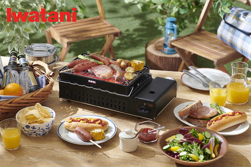 iwatani イワタニ 岩谷産業 カセットガス炉ばた焼器 炙りやII CB-ABR-2 海鮮 焼き鳥 ガスボンベ 七輪 網焼き 串焼き カセットコンロ アウトドア バーベキュー【送料無料】