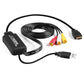 RCA HDMI 変換器 RCAオス hdmiオス変換アダプター1080P av hdmi 変換ケーブル 1.8メートル コンバーター コンポジット テレビ モニター接続