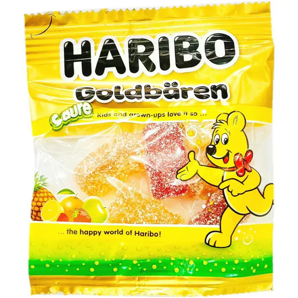 【たっぷり300g 送料無料】ハリボー HARIBO サワーゴールドベア グミ