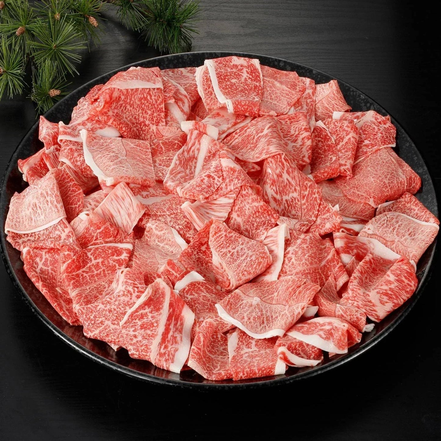 【A3ランク以上のみ使用！】しゃぶしゃぶ/すき焼き用 黒毛和牛 大判スライス 250g×6