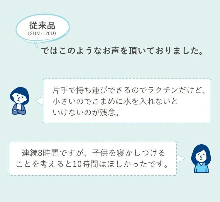 【カートアップNG】加湿器 アイボリー 卓上 スチーム式 アロマ オフィス 小型 可愛い おしゃれ 一人暮らし 加熱式 120ml 加湿機 かしつき 湿度 コンパクト シンプル アイリスオーヤマ AHM-H12B-C