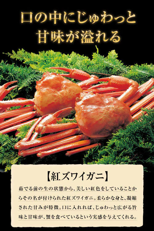 送料無料 紅ズワイガニ ボイル 爪肉 1kg(正味量約700g前後) ボイル済み (ロシア産原料ベトナム加工) かに カニ 蟹 紅 ズワイガニ ずわいがに ポーション