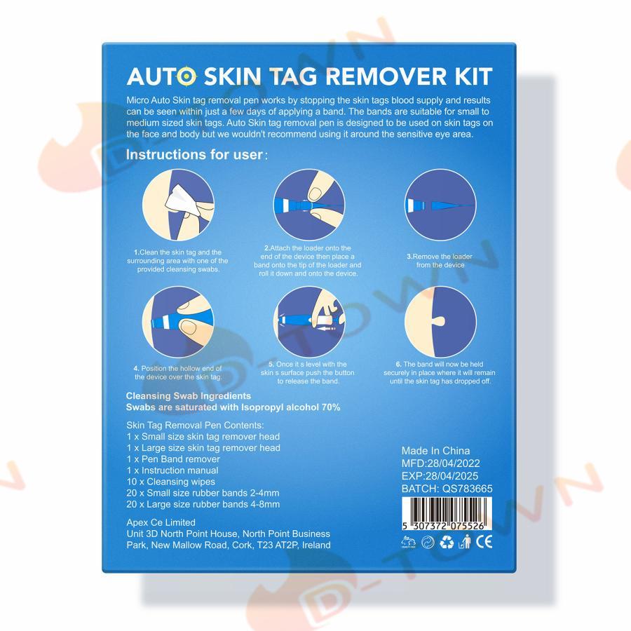 イボ Skin Tag Remover スキンタグ除去キットSEFUDUN 、2-8mm 家庭用いぼ除去装置、マイクロスキンタグ治療ツール、スキンケアツールセット