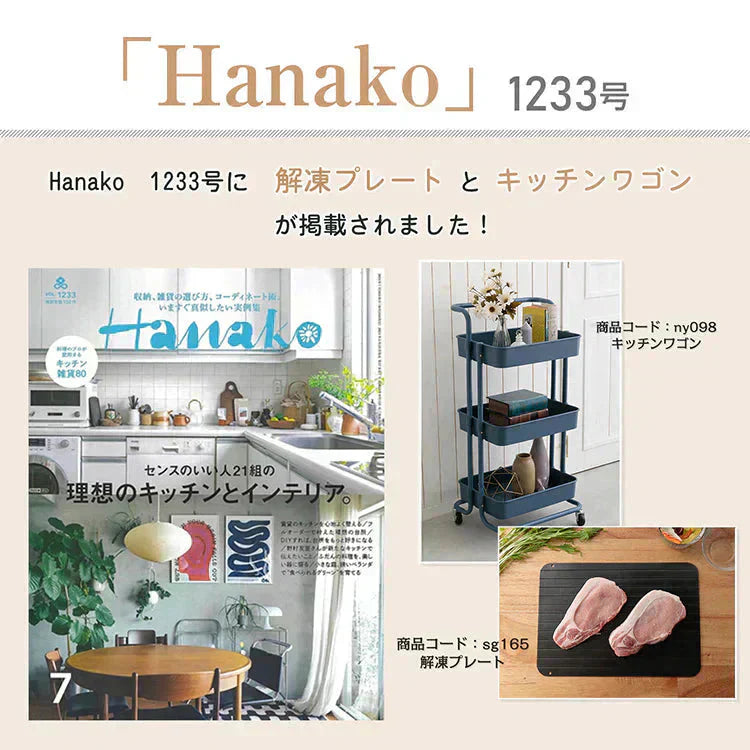 解凍プレート 「ブラックMサイズ」 急速解凍 解凍用プレート 解凍板 解凍 解凍皿 肉 魚 冷凍食品 エコ 時短 時間短縮 便利グッズ 超薄型 キッチン 家庭用 sg165-m【カウシェファーム収穫対象商品】