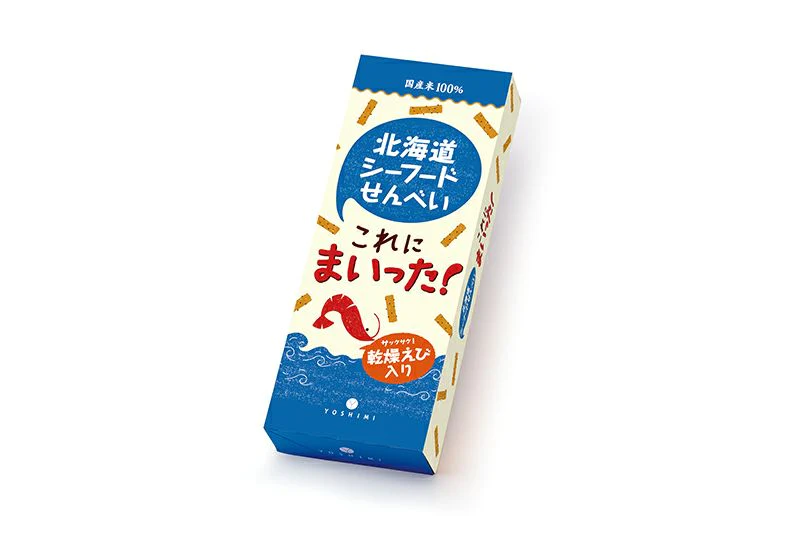 ヨシミ　北海道シーフードせんべい　これにまいった！（18ｇ×6袋入）ＹＯＳＨＩＭＩ