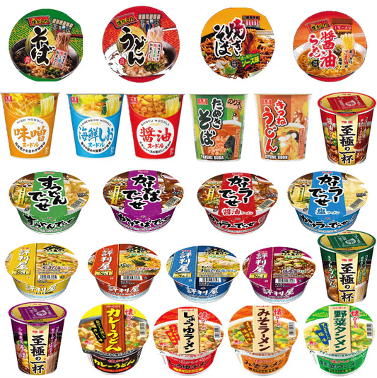 四大メーカー 明星食品 大黒食品 ヤマダイ 山本製粉 レギュラーサイズカップ麺 24個セット