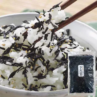 【500g】ひじきごはん ソフトふりかけ／おにぎりなら100個分！茶碗飯なら100杯分！ | 栄養満点！歯ごたえを残したひじきに、しその香りと上品な甘さ♪たっぷり500g