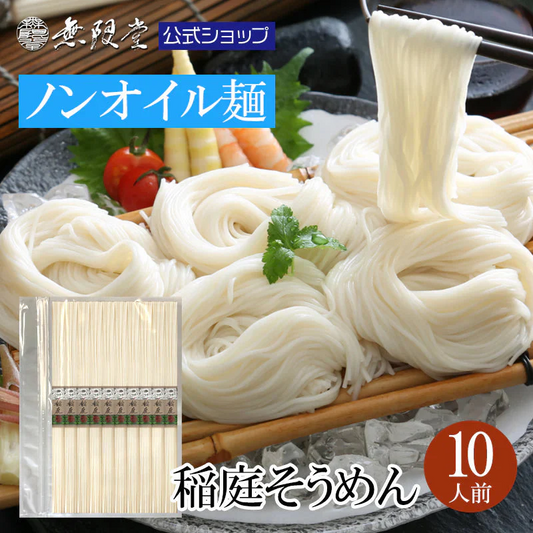 稲庭そうめん チャック袋入(約10人前)