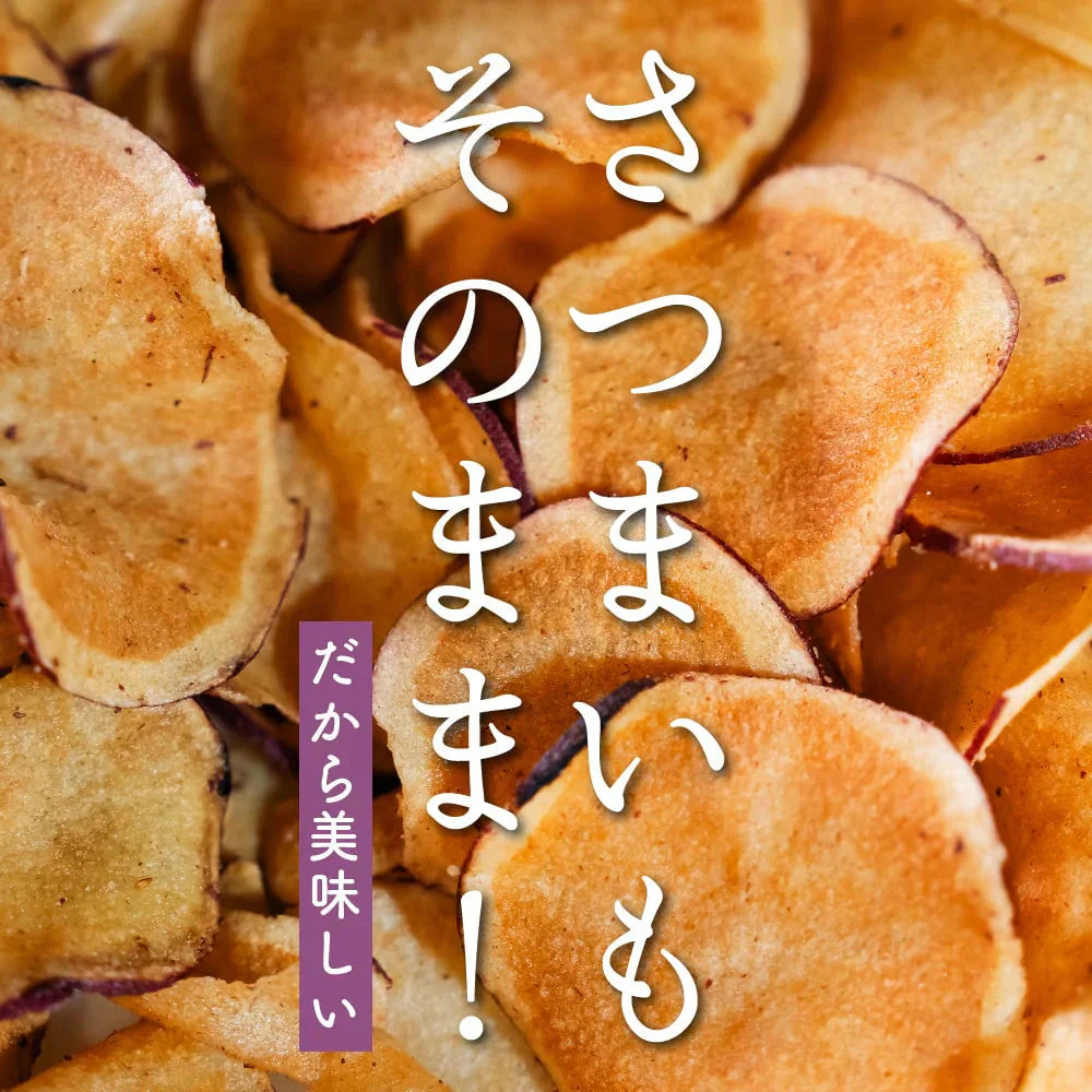 紅金波使用さつまいもチップス(駿河湾塩味)×5袋