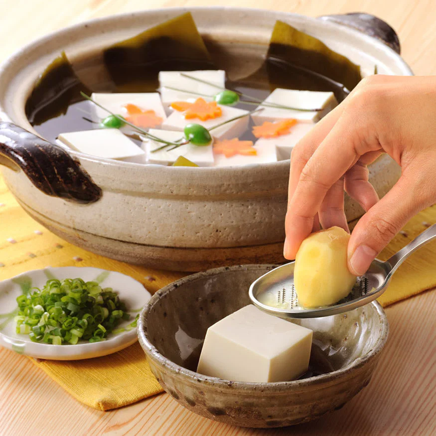 薬味おろしスプーン◆ しょうが にんにく おろし金 おろし器 すりおろし 唐揚げ 鍋 スプーン 食洗機OK わさびおろし
