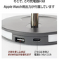 (ブラック)急速 ワイヤレス充電器 折りたたみ式 iPhone 充電器 Apple Watch 6 5 4 3 2 1 バージョンにより対応 AirPods iPhone13 iPhone12 Pro max 12 mini iPhone SE3 XR 11 8 Galaxy 充電器 Qi アップルウォッチ エアポッズ   BAT184