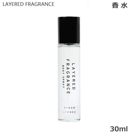 レイヤードフレグランス ボディスプレー 30ml シュガーライチ ) SHOLAYERED ショーレイヤード