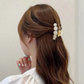 (A01)バンスクリップ ヘアクリップ 大粒 バレッタ まとめ髪 髪飾り ヘアアクセサリー 髪留め ヘアアレンジ