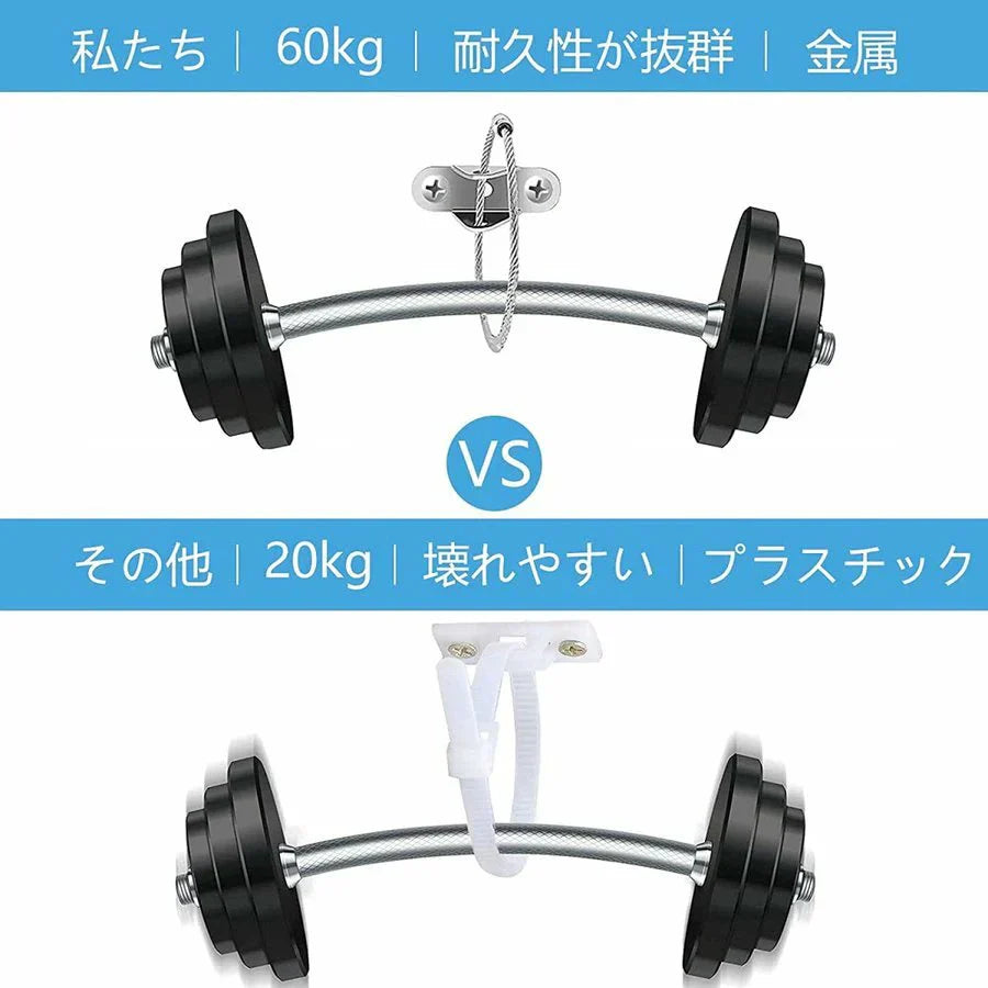 +耐震金具 4個セット地震対策 転倒防止 家具 防災用品 ワイヤー 簡単取付 耐震 固定 冷蔵庫?ソファー?突っ張りラック?コーナーラック?本棚?テレビ 落下防止