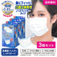 30枚入 3個セット 90枚 ふわるんマスクノーズフィッターふつう BFE PFE VFE 花粉の試験済　99％ガードフィルタ採用