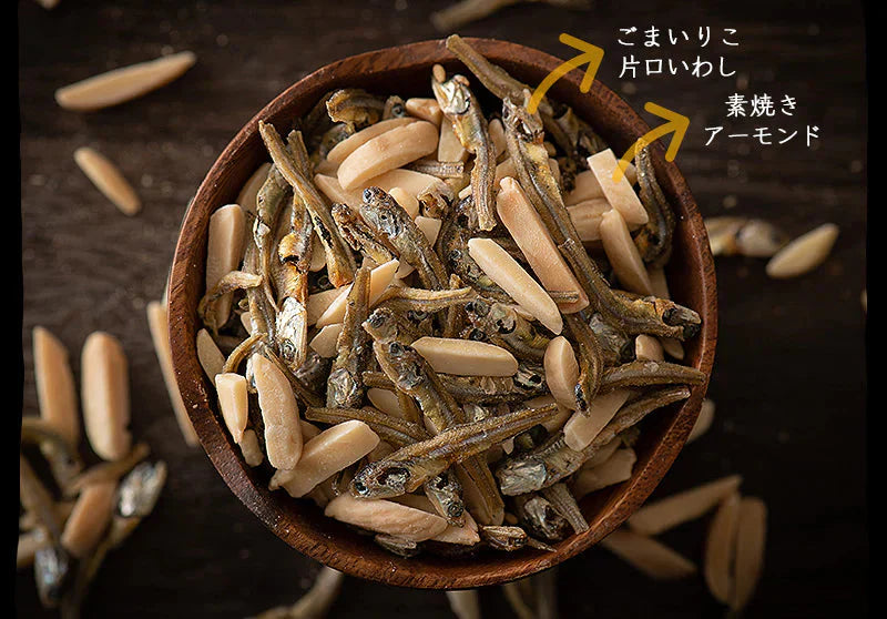 300g 小魚アーモンド ※ポスト投函商品の発送は1～2週間前後になります