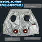 空調ベスト お手軽風冷ベスト 緑L フルセット 1組【発送時期は商品説明参照】