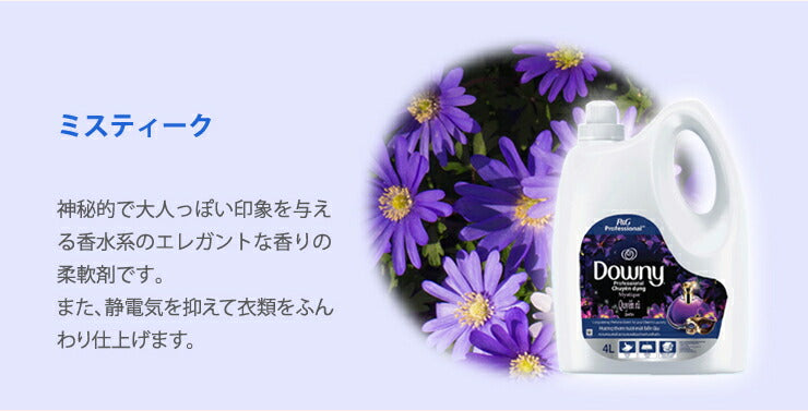 (サンライズフレッシュ)ダウニー 柔軟剤 4L×3本セット 濃縮タイプ 4000ml アジアンダウニー Downy 4L 衣料用柔軟剤 ベトナムダウニー
