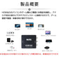 HDMI to AV 変換アダプタ 黒 コンバーター HDMI RCA コンポジット ビデオ アナログ 転換 CVBS L R アダプター 1080P フルHD 赤白黄端子 ポイント消耗