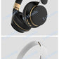ワイヤレス ブラック ヘッドホンBluetooth 5 高音質 ステレオ ブルートゥース 有線無線2WAY 3.5mmAUXケーブル付き iphone6s 7 8 x 11 Max xs xr Plus android パソコン