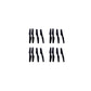 ドローン用 黒 プロペラ AABB 4組セット16枚 汎用 #zd