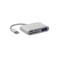iPhone 4in1変換アダプタ Lightning充電ジャック USB3.0ポート SD/TFカードリーダー iPadライトニング データ転送 バックアップ PDFファイル 保存移動