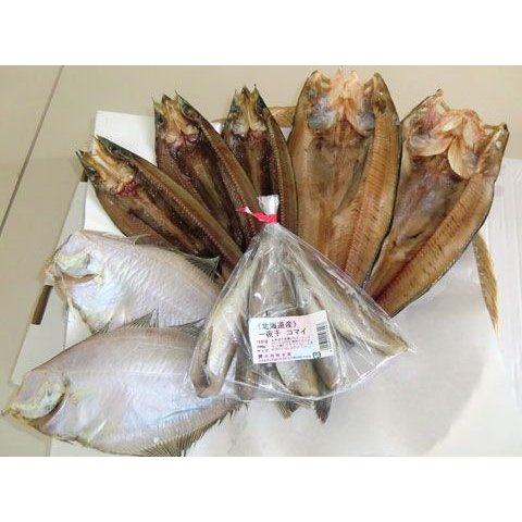北海道名産品 海の幸　北海道干物セットA（真空なし）
