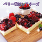 北海道銘菓 チーズケーキ 5種のベリー贅沢レアチーズ　（約280ｇ）×2