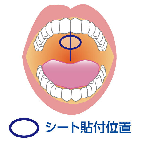 DMXシート(20枚入)【口臭・ドライマウス対策保湿シート】