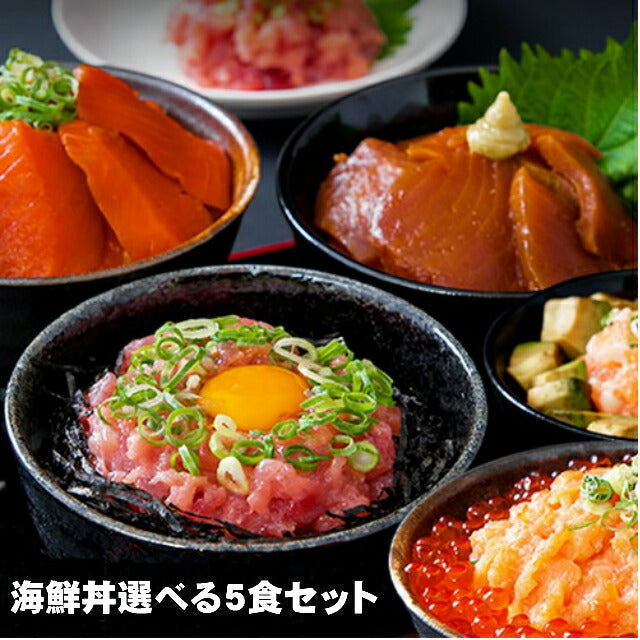 海鮮丼 お試しセット計5食