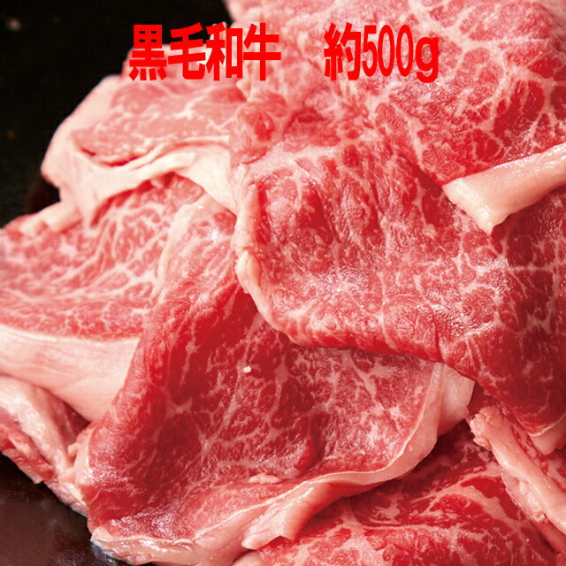 絶品霜降ブランド牛九州産黒毛和牛A4・A5等級【無選別】切り落とし500g