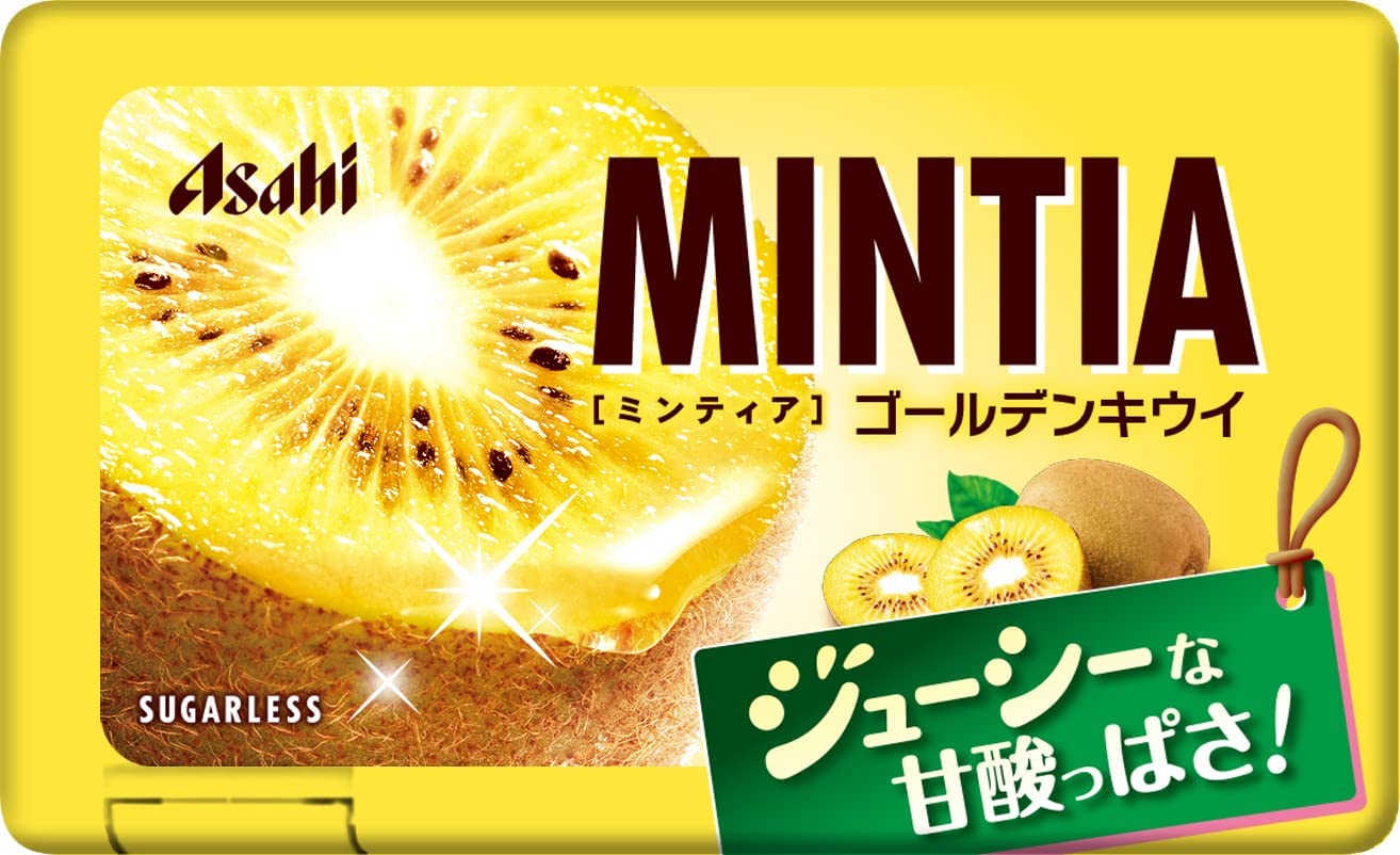 【3人シェア買いでお得】【送料無料】アサヒグループ食品 ミンティア ゴールデンキウイ 50粒×10個