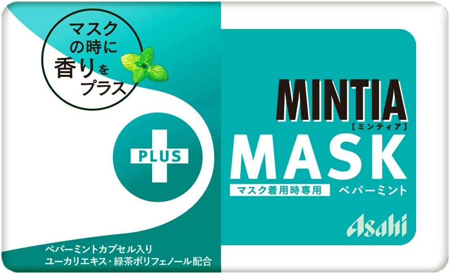 【 送料無料 】 アサヒグループ食品 ミンティア ＋MASK ペパーミント 50粒 ×10個セット