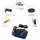 シガー ソケット チャージァ― 3連増設 シーガーソケット増設 車載USB充電器 3USB 車内充電器 自動車USB充電器 知能 12ー24V車種通用 車中泊