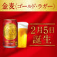 【コクまろカレー3個付き】【送料無料】サントリー 金麦 ゴールド・ラガー 350ml×2ケース