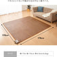 (カラー：ブラウン)フローリング調電気マット 2畳 176×176cm ホットカーペット 電気マット ホットマット キッチンマット 防水 ブラウン ライトベージュ