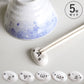 【表情豊かな顔文字がかわいい！】箸置き はしおき 陶器 5個セット セット おしゃれ かわいい おもしろ プチギフト 陶器製 顔文字はしおき 5個組