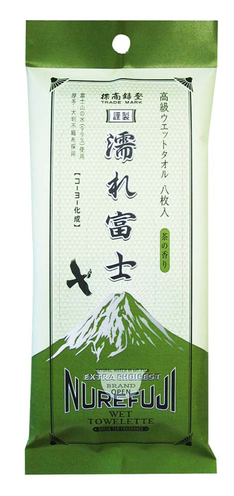 (朝露)高級ウエットティッシュ　濡れ富士　～香る５種～